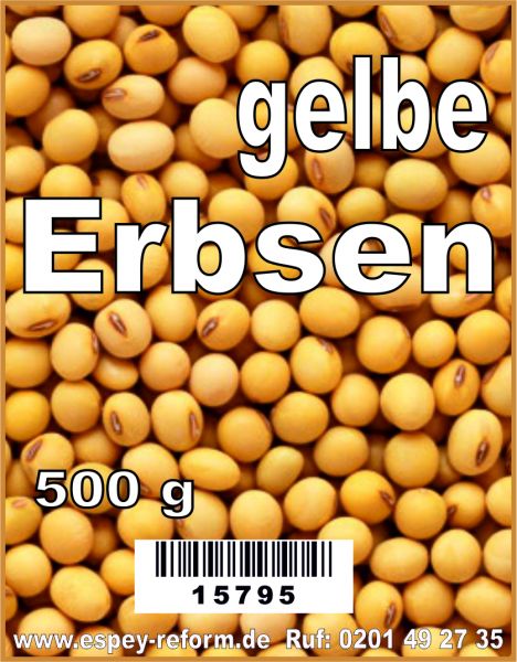 gelbe Erbsen 500 g